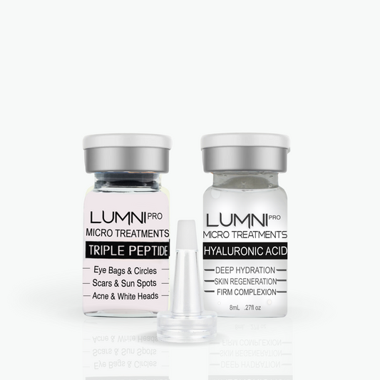 Lumni Quench & Glow Microneedling Set