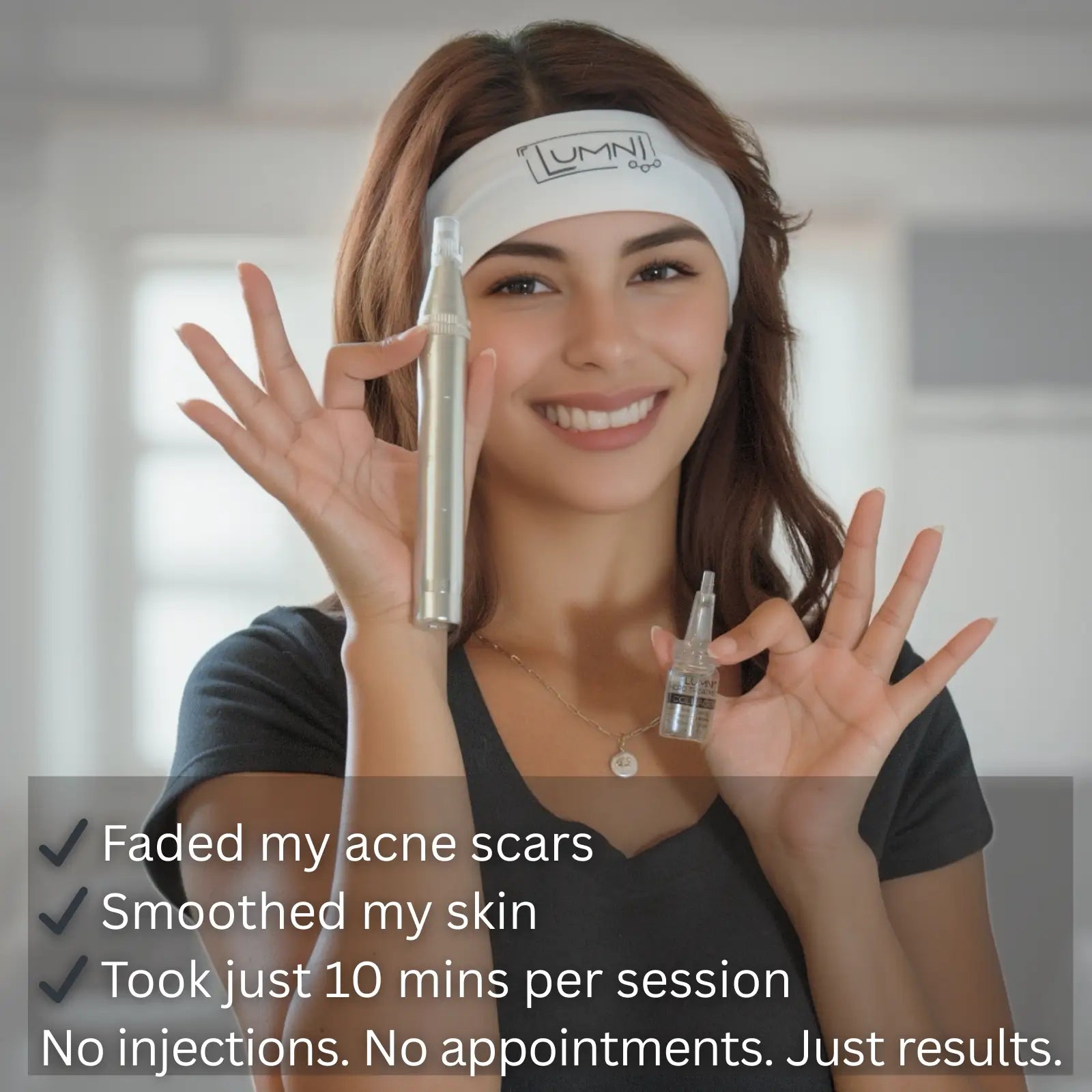 See the results that Lumni's microneedling Pen provide