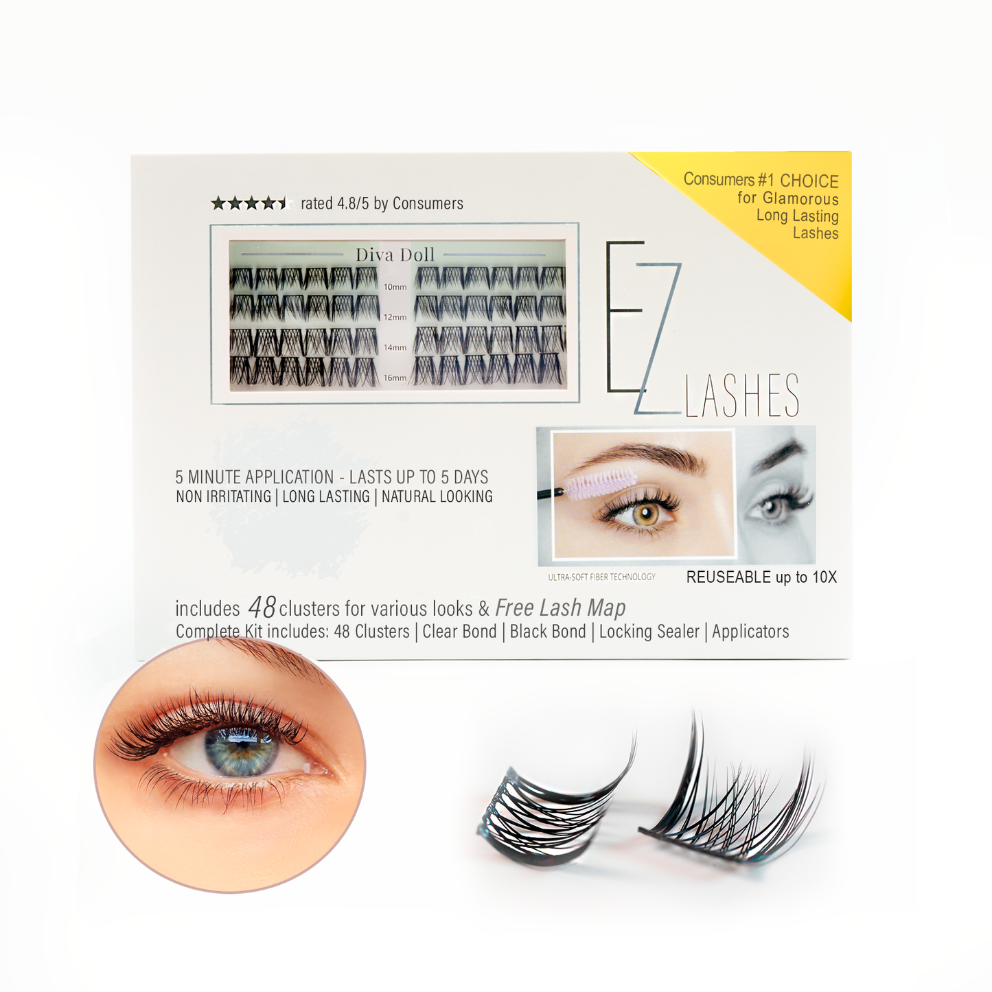 Diva EZ Lashes Extension System