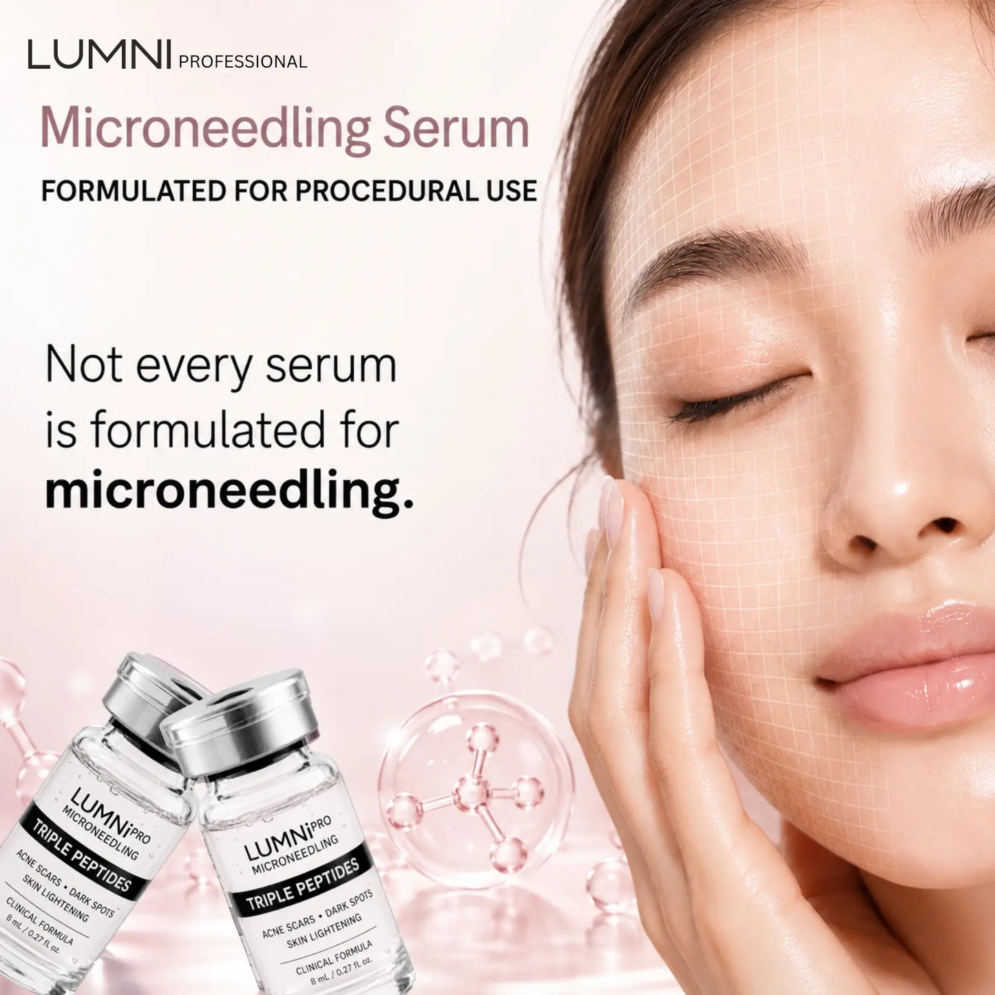 Lumni Quench & Glow Microneedling Set