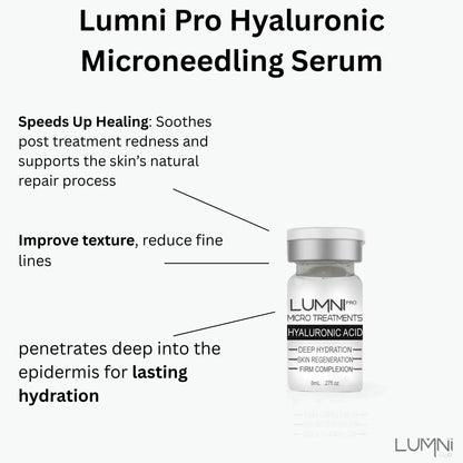 Microneedling Serum with hyaluronic acid