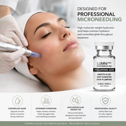 Professional Microneedling Serum – Hyaluronic Acid (8ml)