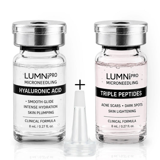 Lumni Quench & Glow Microneedling Set