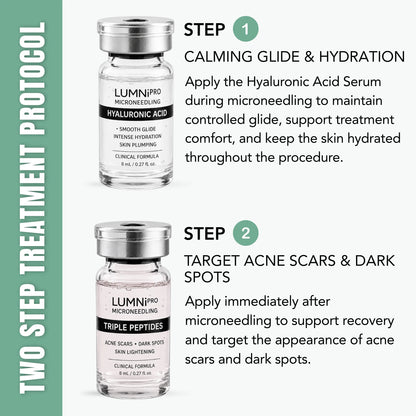 Lumni Quench & Glow Microneedling Set