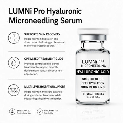 Professional Microneedling Serum – Hyaluronic Acid (8ml)